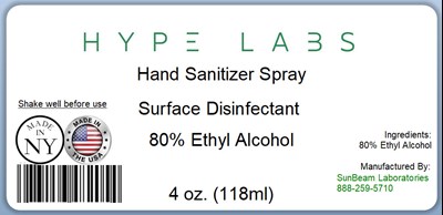 4oz (118ml Label Hype-Labs)